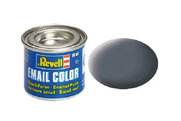Revell Dust grey, mat RAL 7012 14 ml-tin, Grå, 1 stk