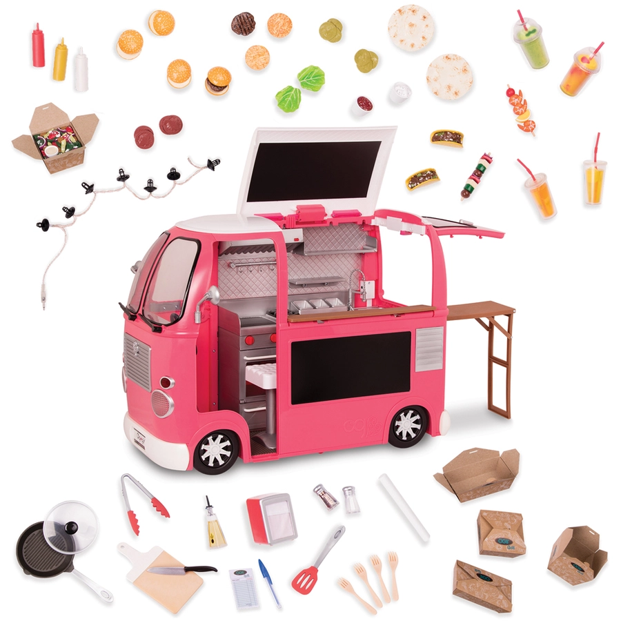 Our Generation Food Truck pink Mehrfarbig
