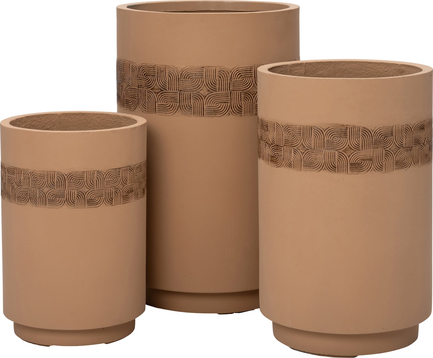 Intratuin bloempot Henry bruin D 32 H 50 cm
