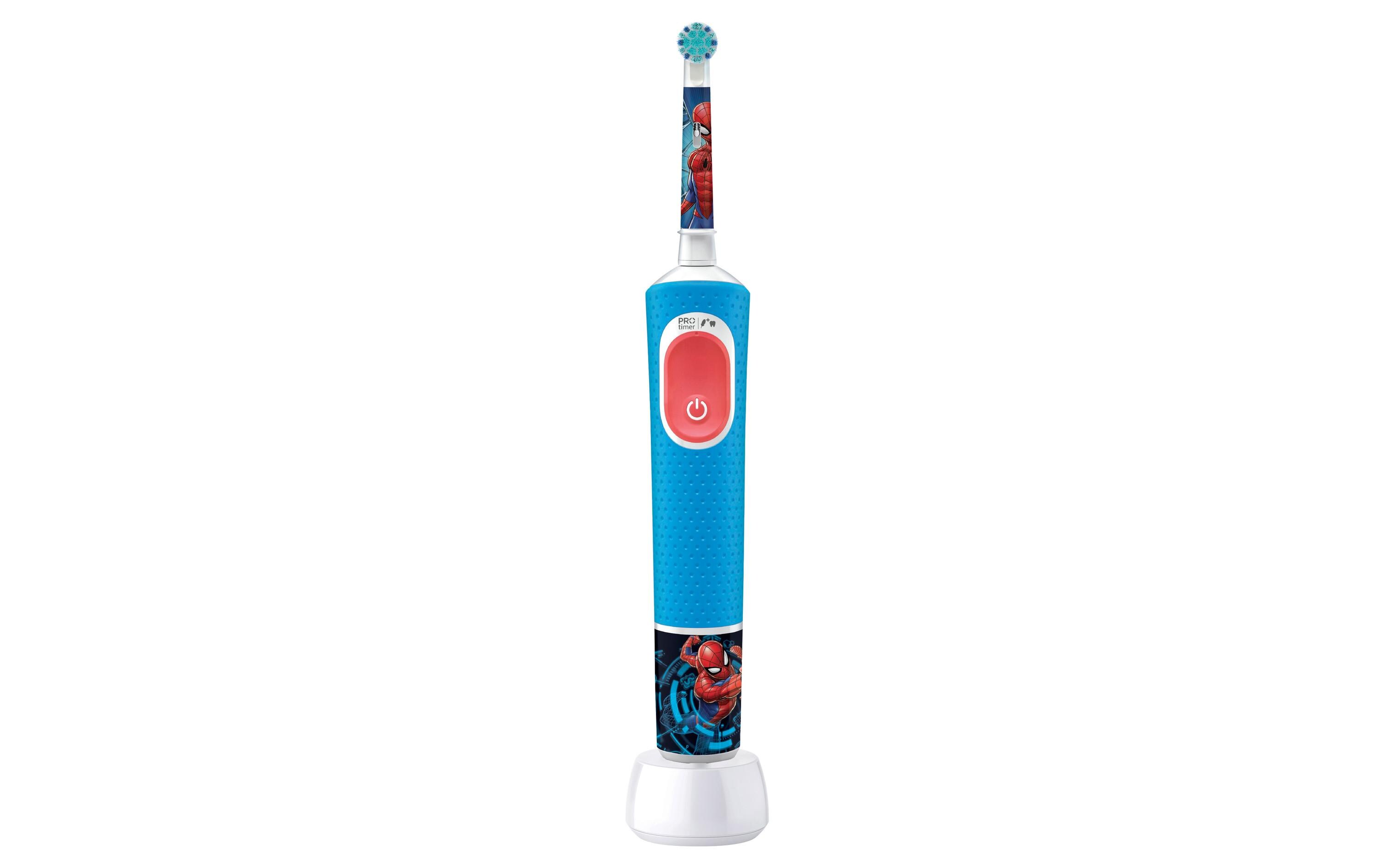 Rotationszahnbürste Vitality Pro Kids Spiderman BlauElektrische Zahnbürste Marvel