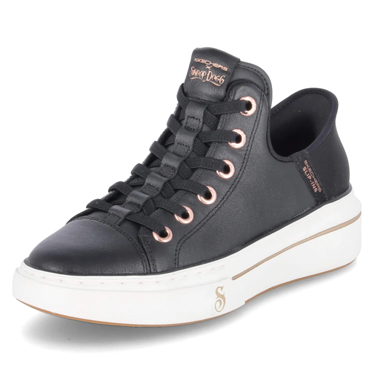 SkechersSlip-Ins Sneaker OG LEATHER - blk