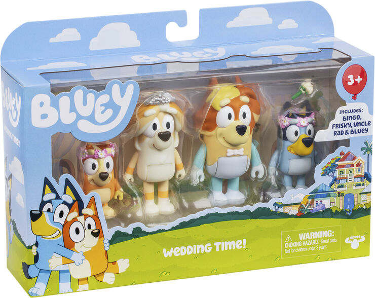 Bluey BLUEY Figure 4pk Special
