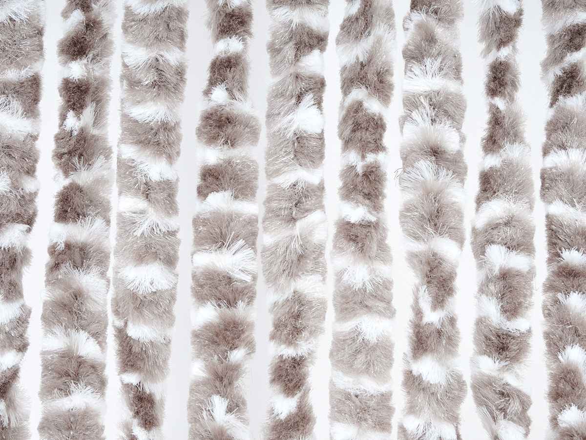 Obelink 200 x 100 cm chenille gordijn - taupe