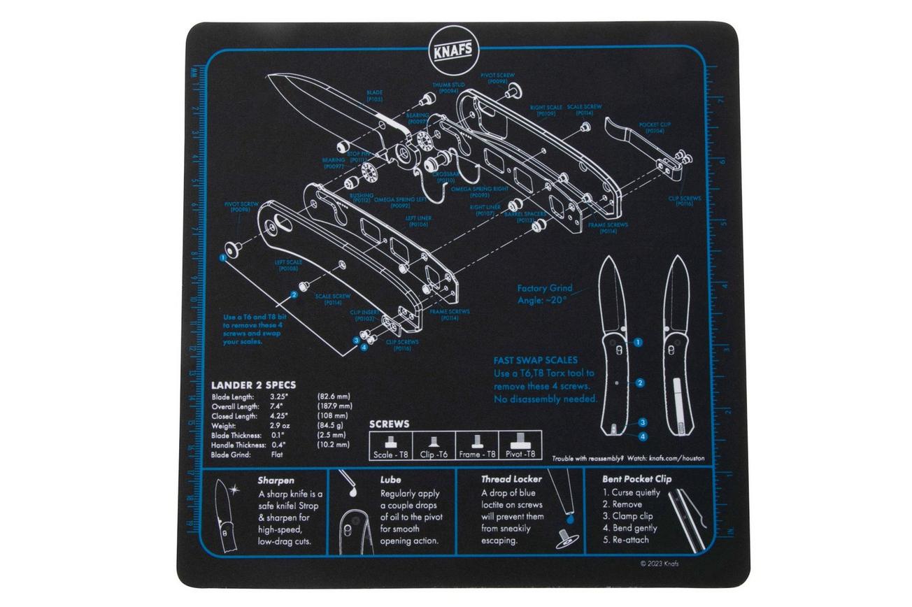 Knafs Lander 2 Shop Mat KNAFS-00224, presentatiemat/muismat