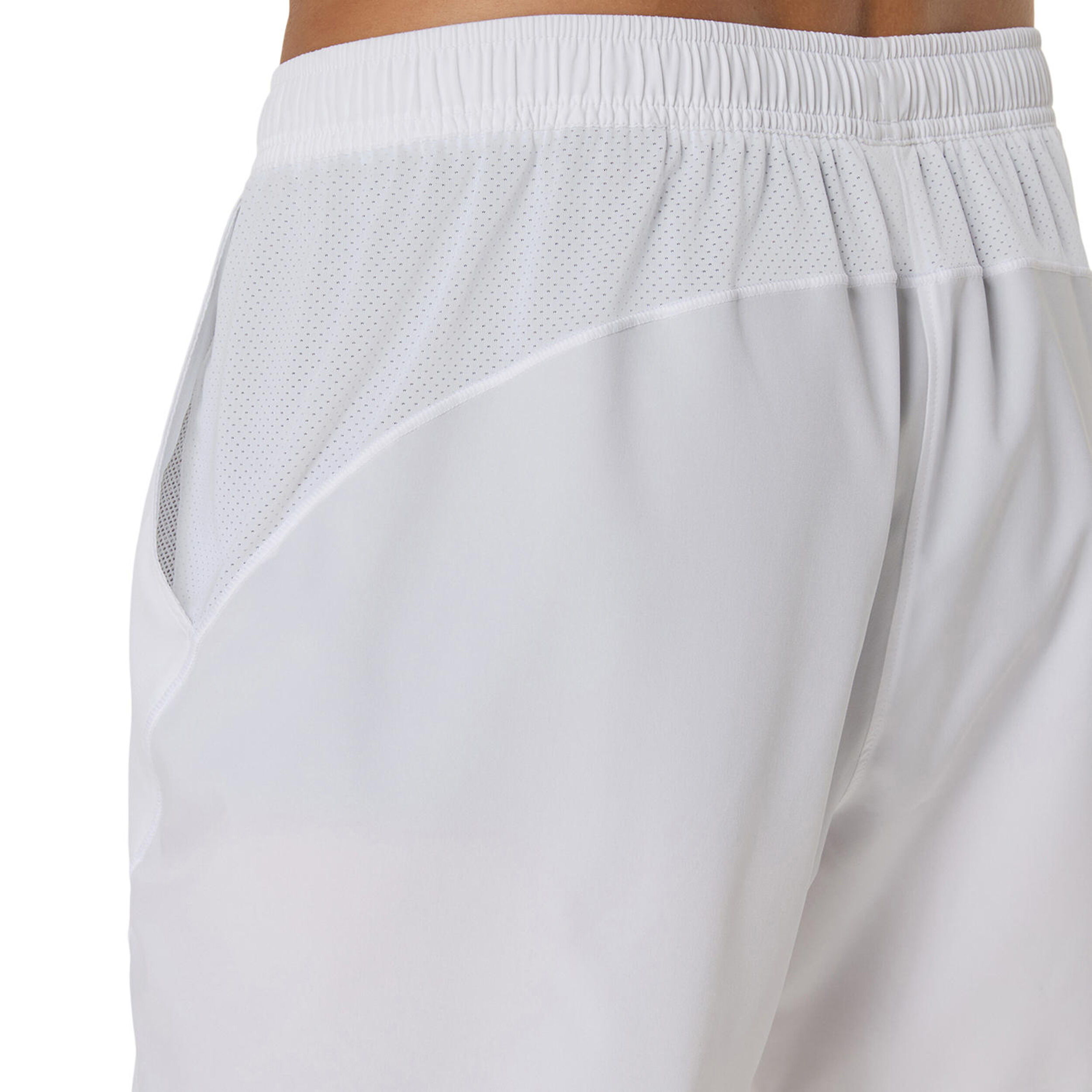 ASICS Court 7in Shorts Hommes - Blanc
