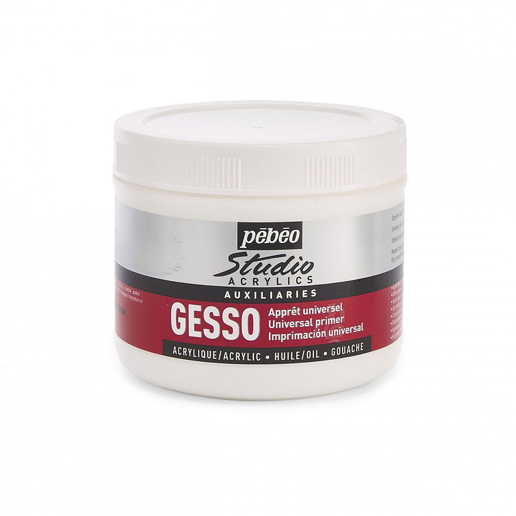 Sous-couche apprêt universel acrylique GESSO 500ml