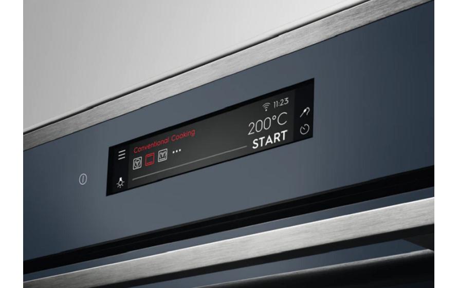Einbaubackofen EB4PL80QCN Chrom A++<br>Backofen für den Einbau