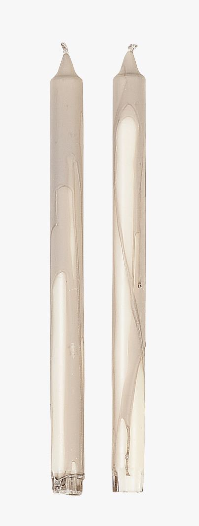 Kronelys beige - 30 cm
