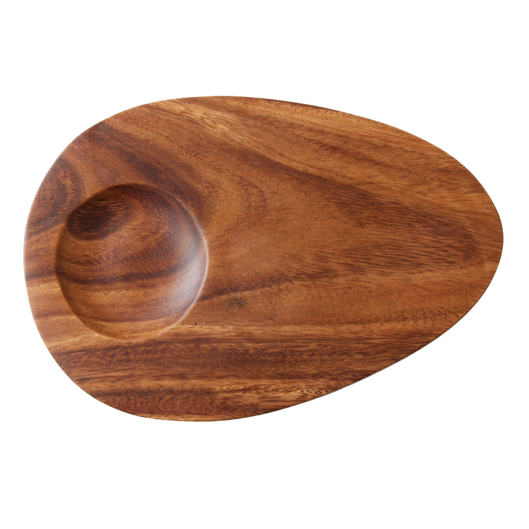 HKliving Acacia Avocado dienblad
