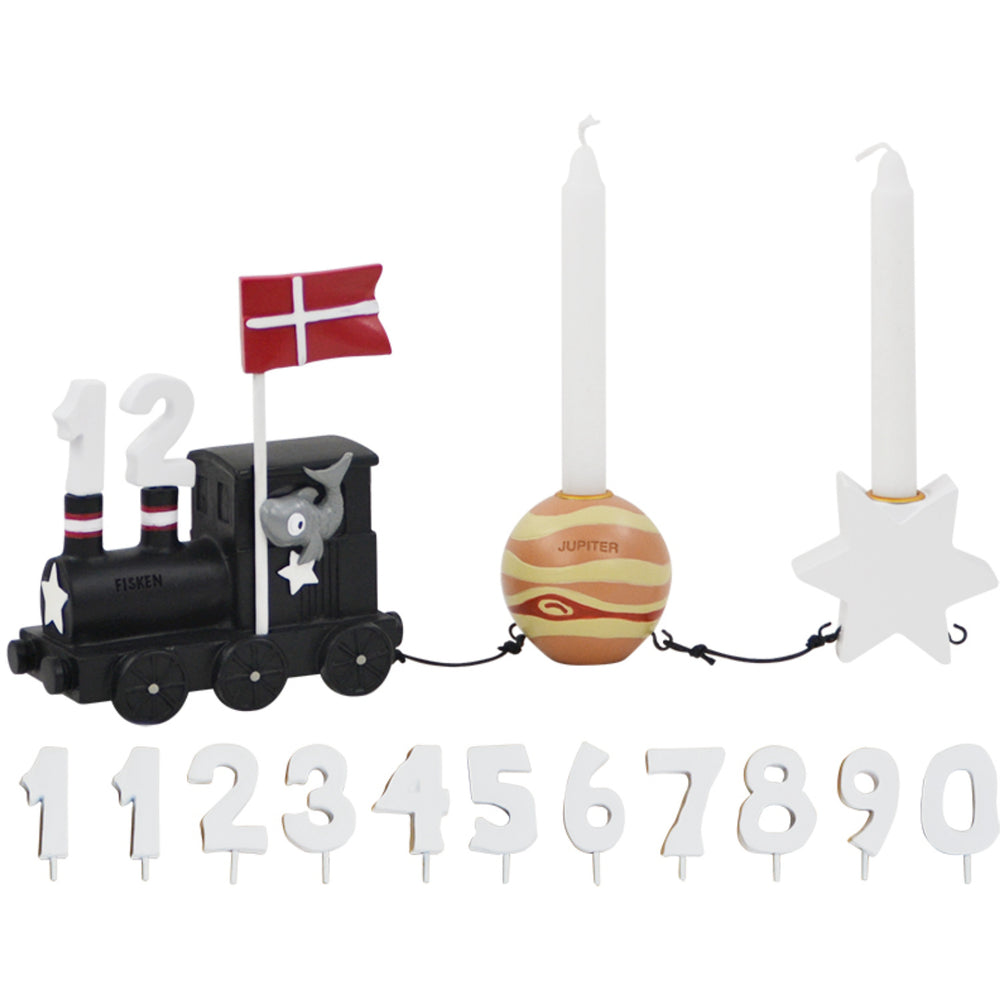 Køb Kids by Friis Fisken Fødselsdagstog M. Planet Og Stjerne