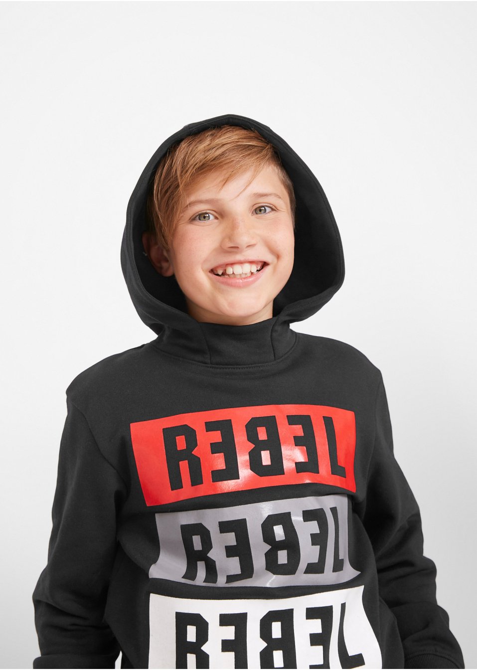 Sweat-shirt à capuche garçon