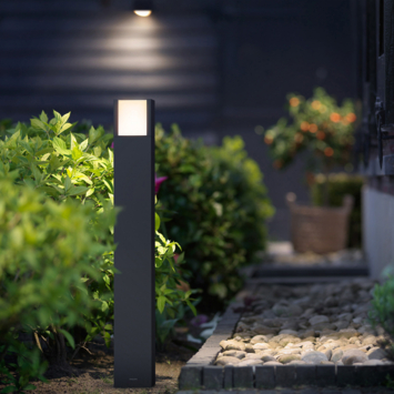 Philips tuinpaal Arbour geïntegreerde LED 77 cm 4W 800 lm antraciet