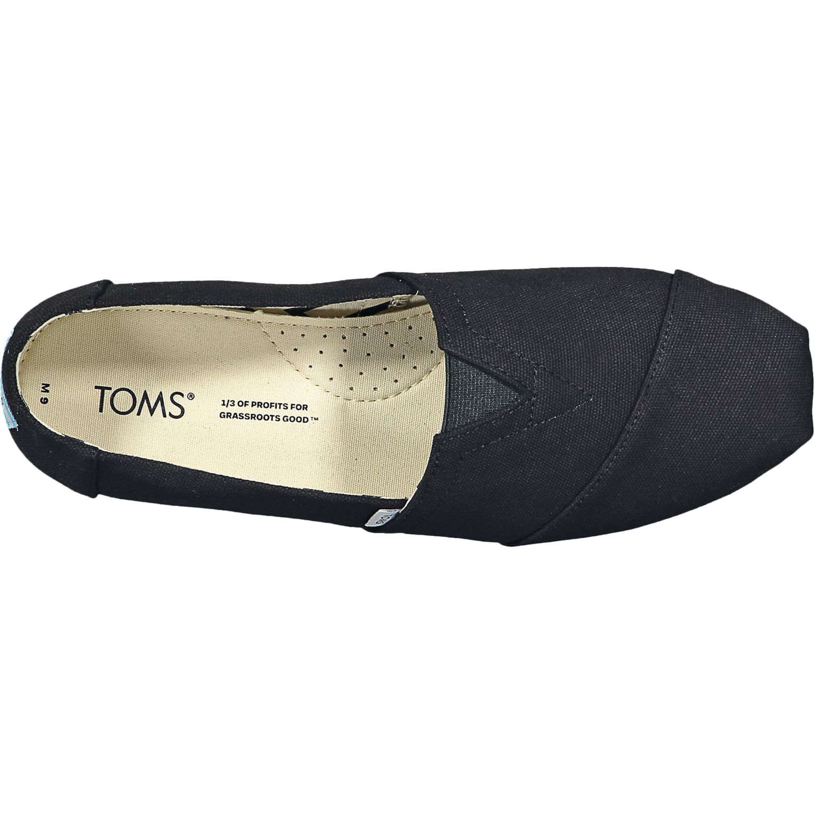 TOMS Herren-Slippers Original Classics schwarz, 42
