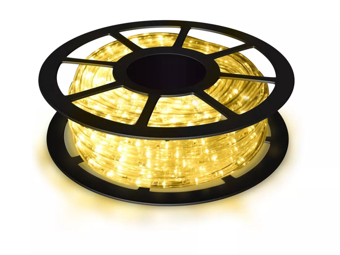 20m tube lumineux extérieur led guirlande lumineuse décoration avec 720 lampes beige