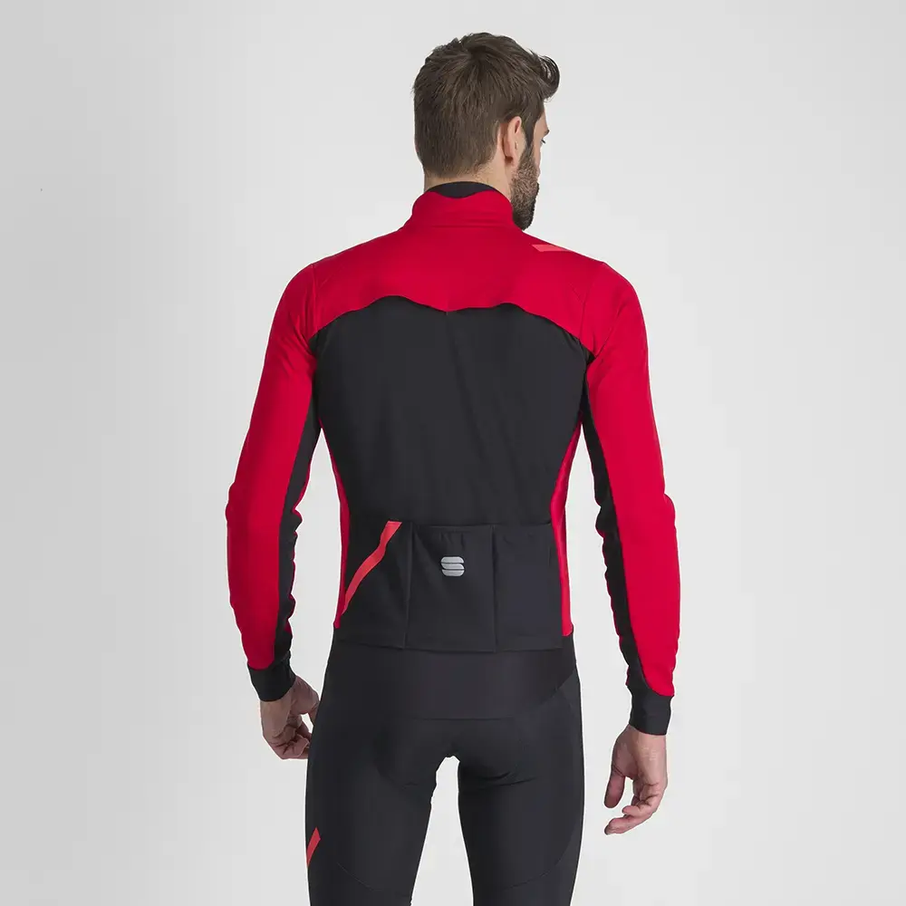 Sportful Fiandre Pro Medium Fietsjack Rood Heren
