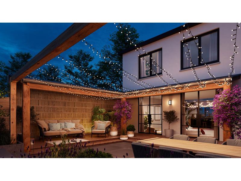 Philips Hue Festavia Lichterkette 20 m 250 LEDs CH Smarte Weihnachtsbeleuchtung für den Innen- und Aussenbereich