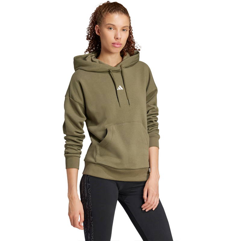 adidas Small Logo Feel Cosy Hættetrøje Dame