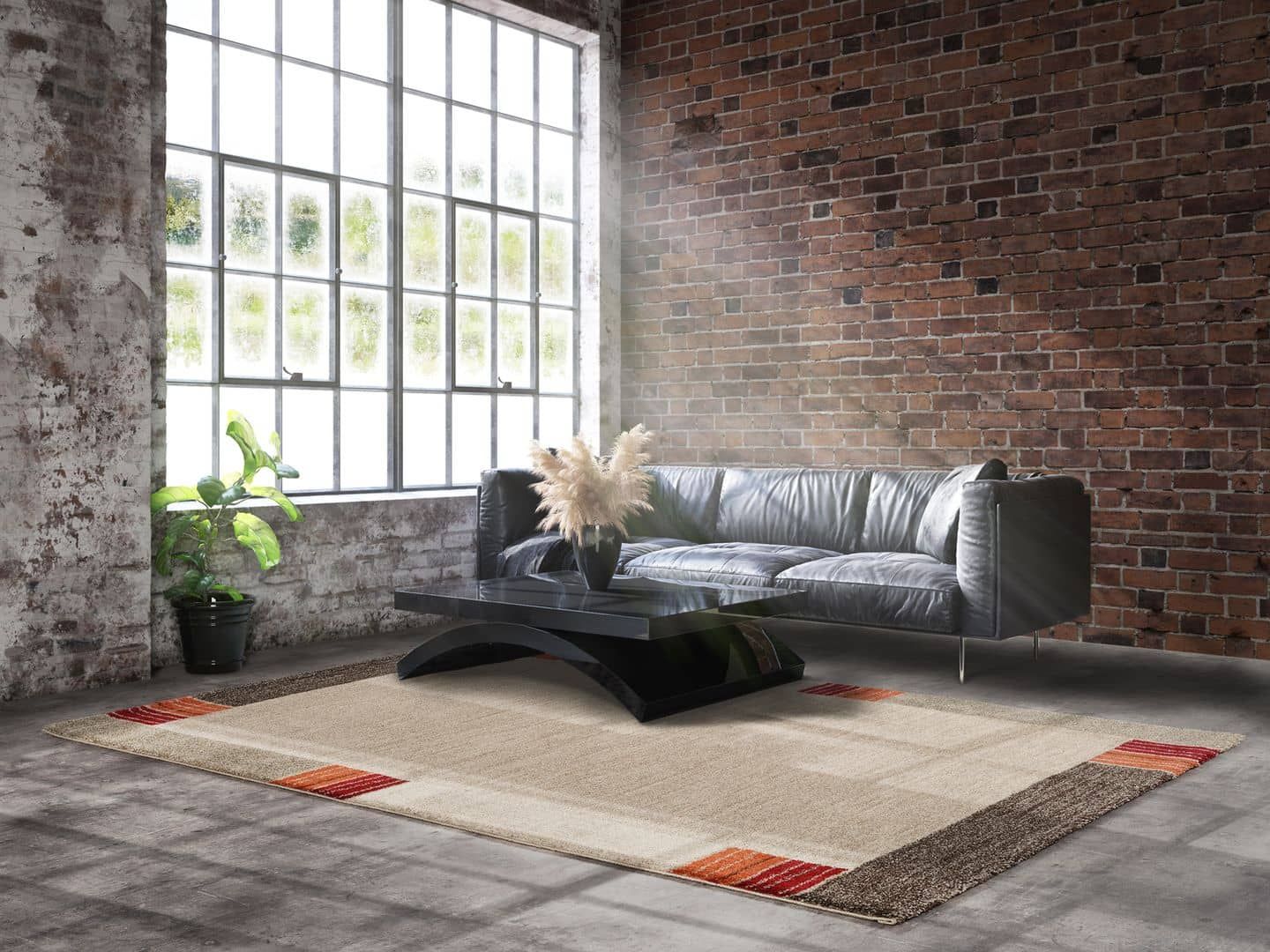 Flachwebteppich CASTLE FLORA, ca. 200x290cm