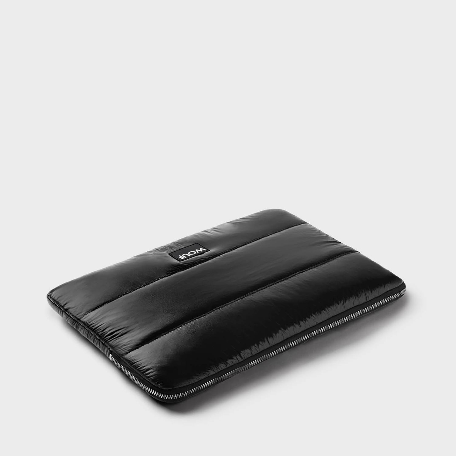 Wouf Black Glossy Laptop Sleeve 13-14