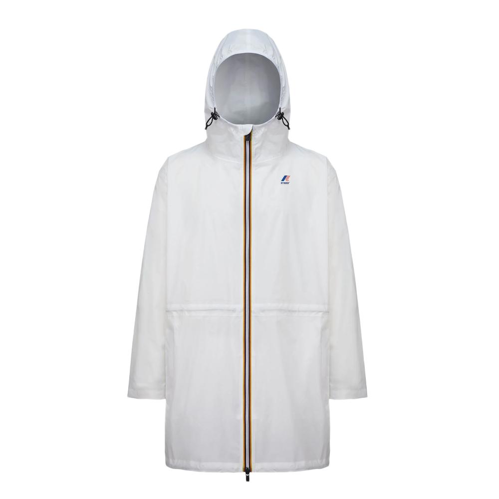 K-WAY Coupe-Vent Long Blanc Unisexe K-WAY Le Vrai 3.0 Elysees