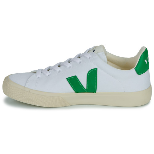 Veja - CAMPO CANVAS - Blanc / Vert