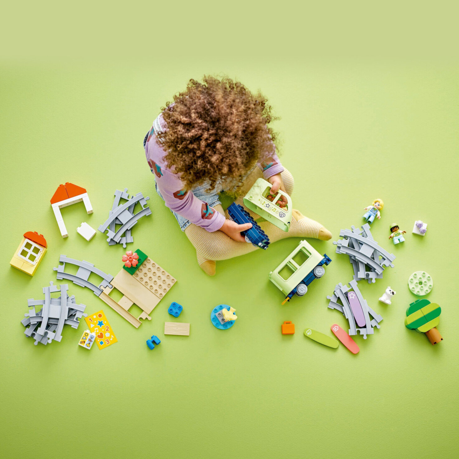 LEGO® DUPLO 10427 Town Interaktive Abenteuer-Eisenbahn 2+ Jahre