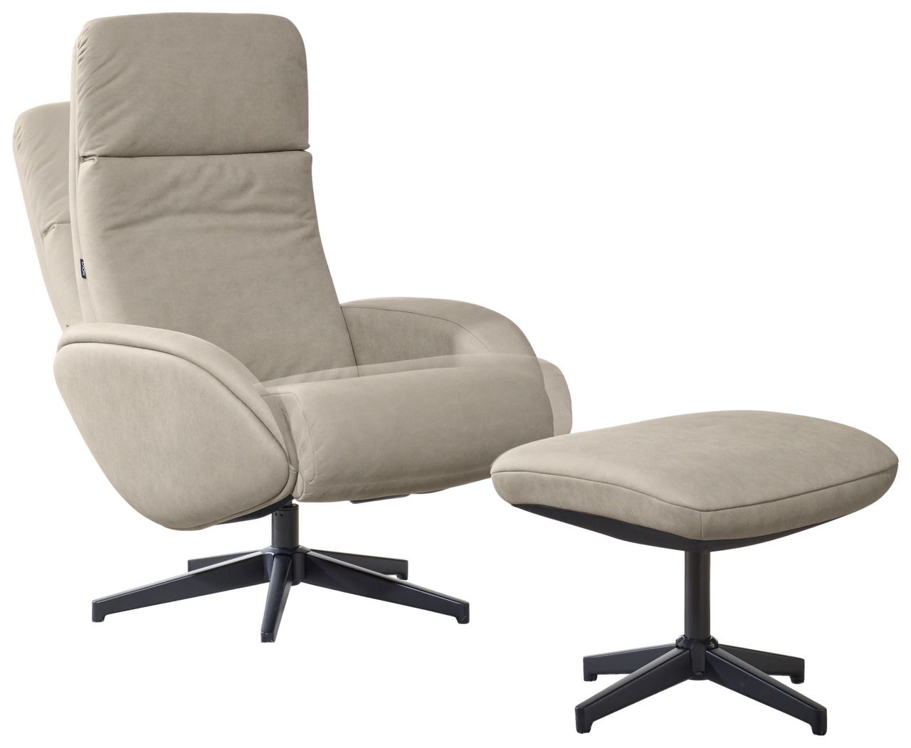 XORA Relaxsessel mit Hocker MAYA
