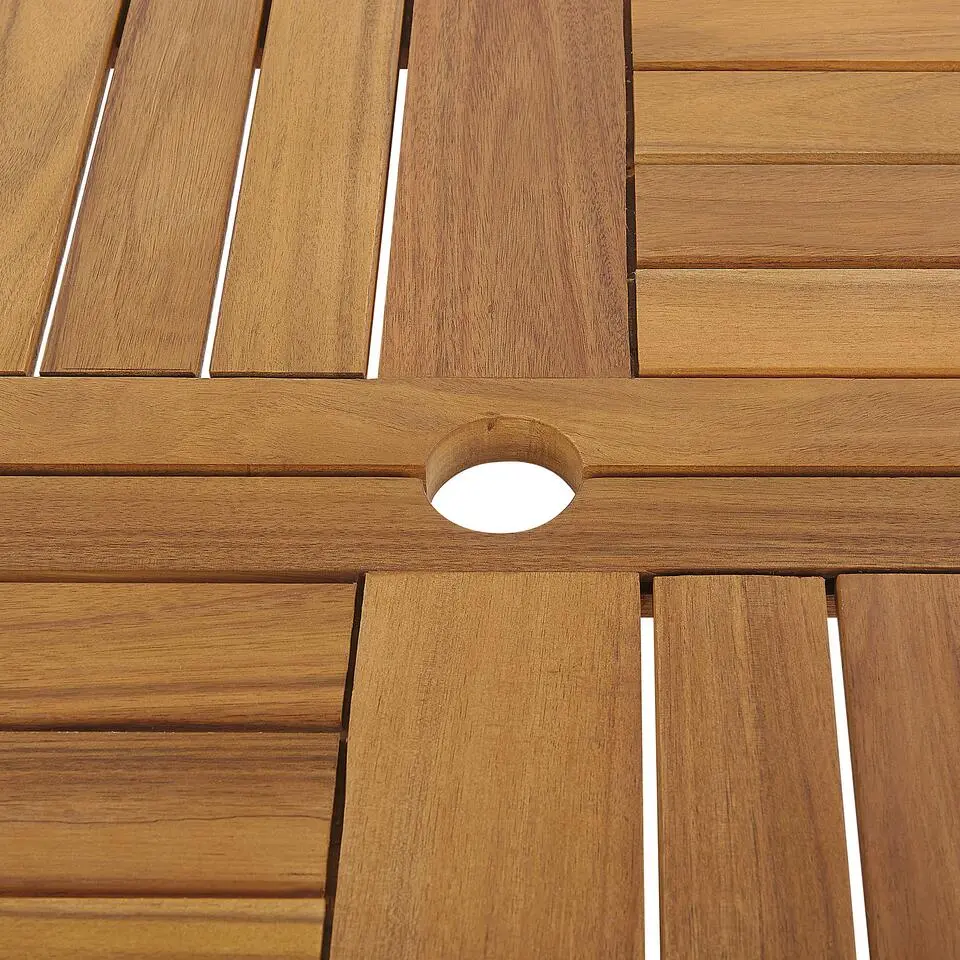 TOLVE - Tuinmeubel set - Lichte houtkleur - Acaciahout