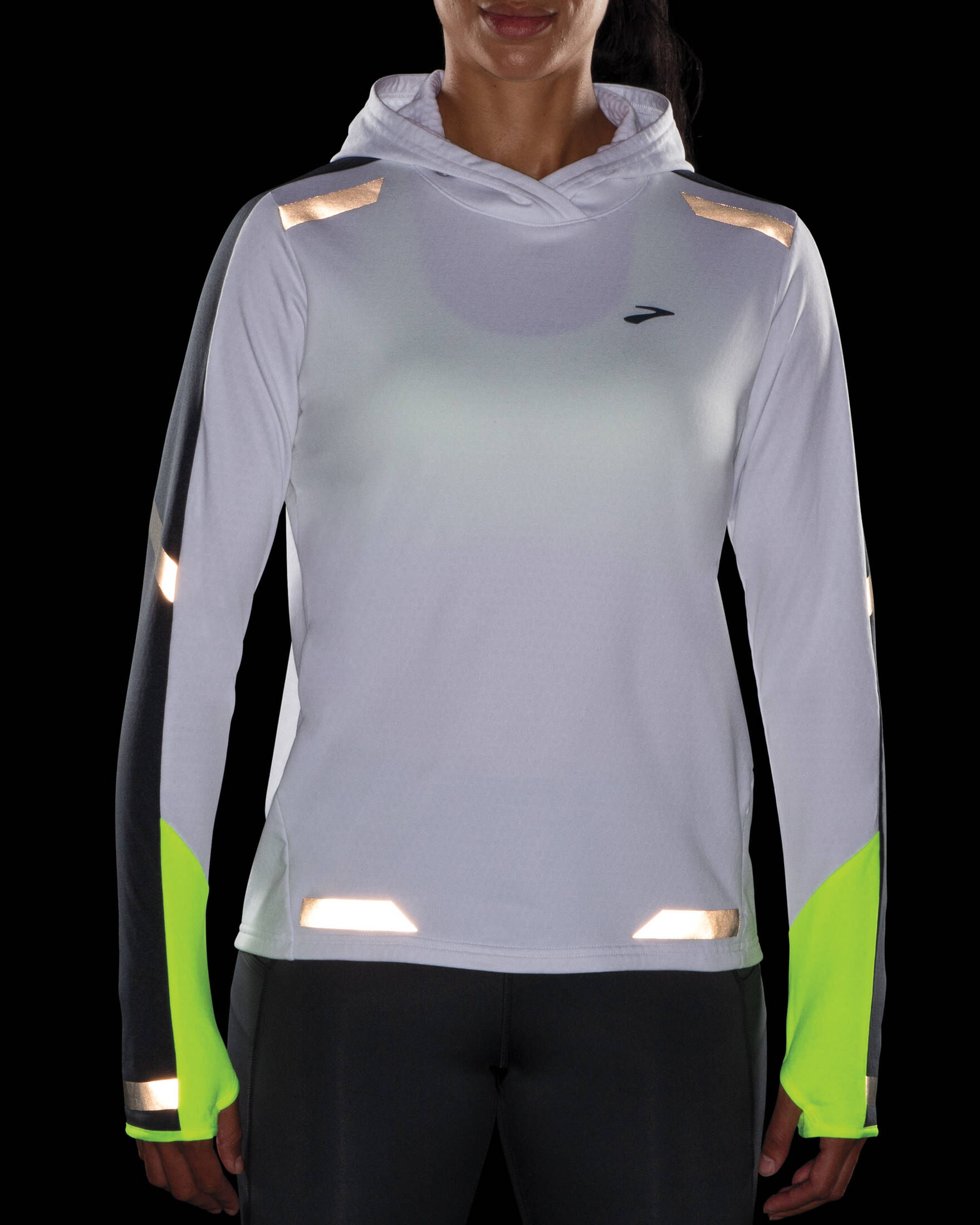 Brooks| Damen Hoodie RUN VISIBLE