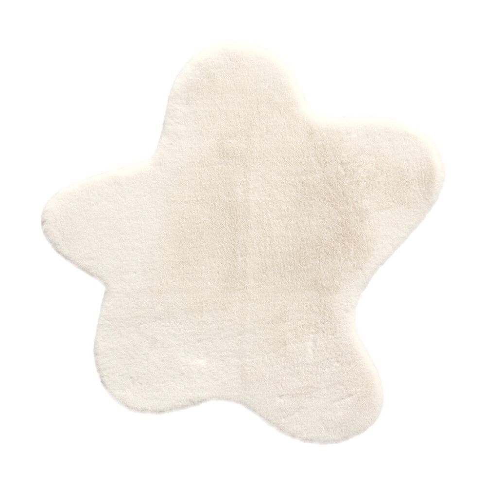 GULVTEPPE SHAPE HAPPY SUPERSOFT SNØHVIT