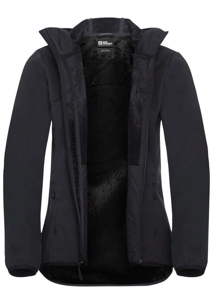 Jack Wolfskin Softshelljacke »WINDHAIN HOODY W« mit Kapuze
