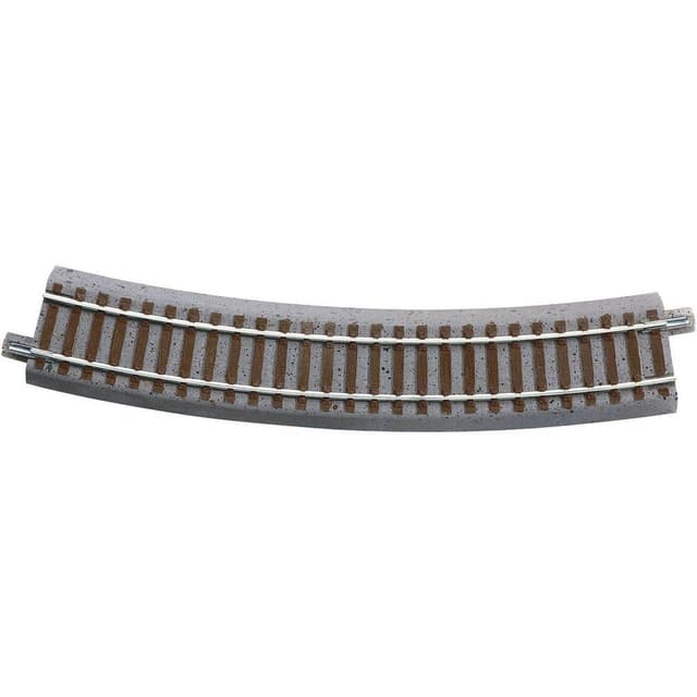 H0 Roco geoLINE (med ballast) 61122 Bøjet spor 6 stk