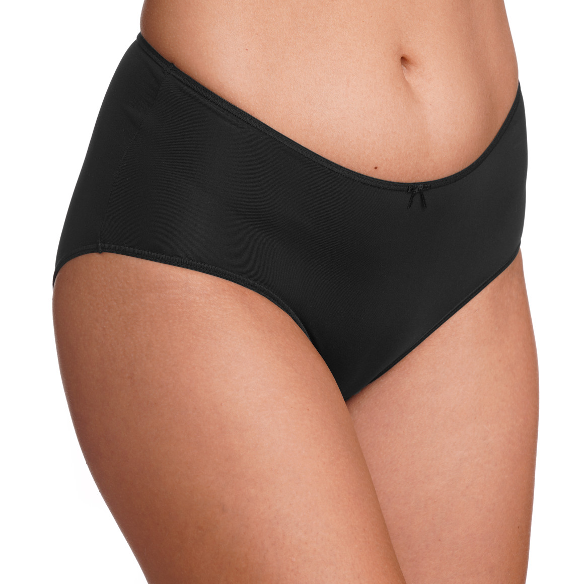 Gina Benotti 3 Damen Pantys im Basic-Look schwarz