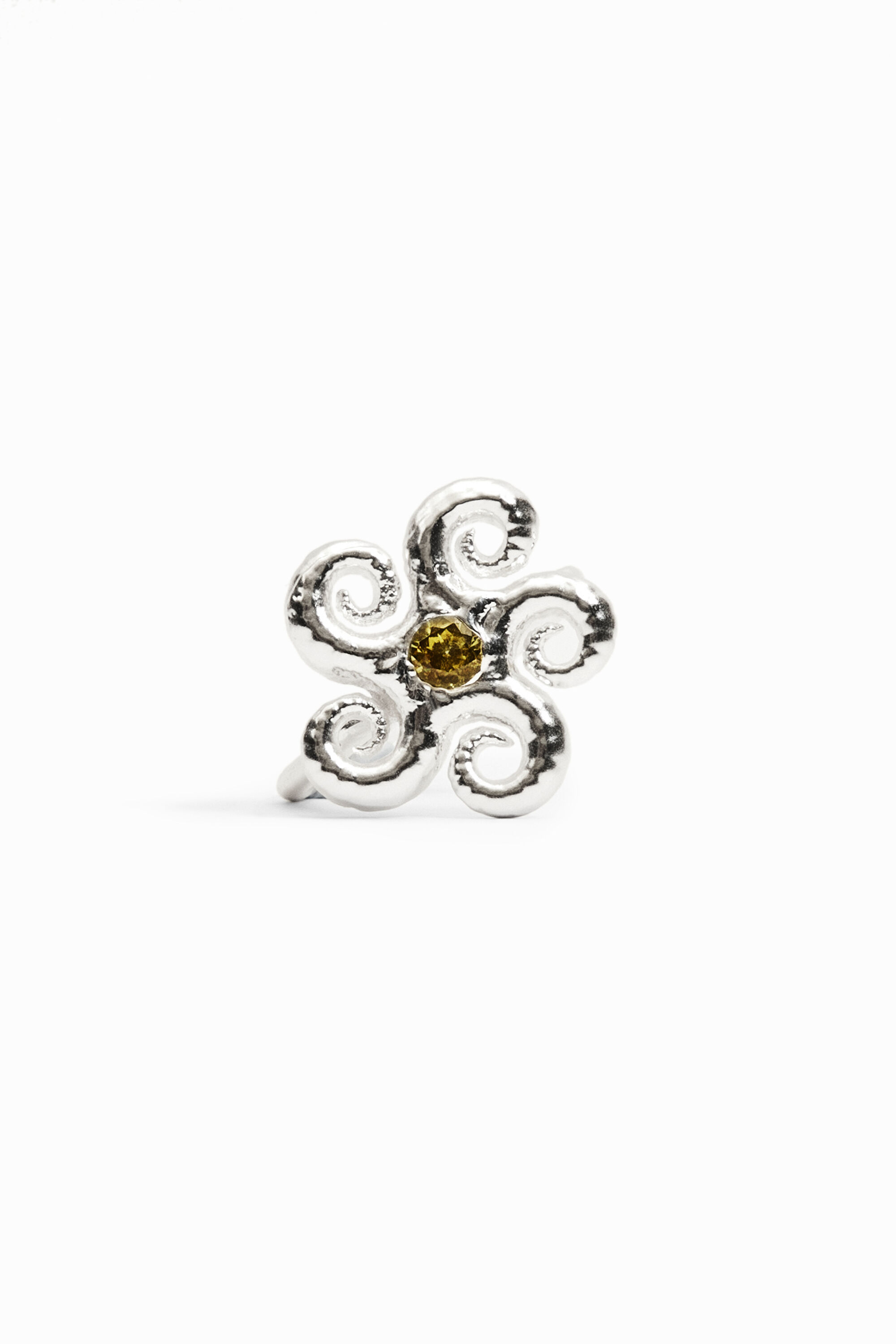 Bague étoile plaquée argent Zalio