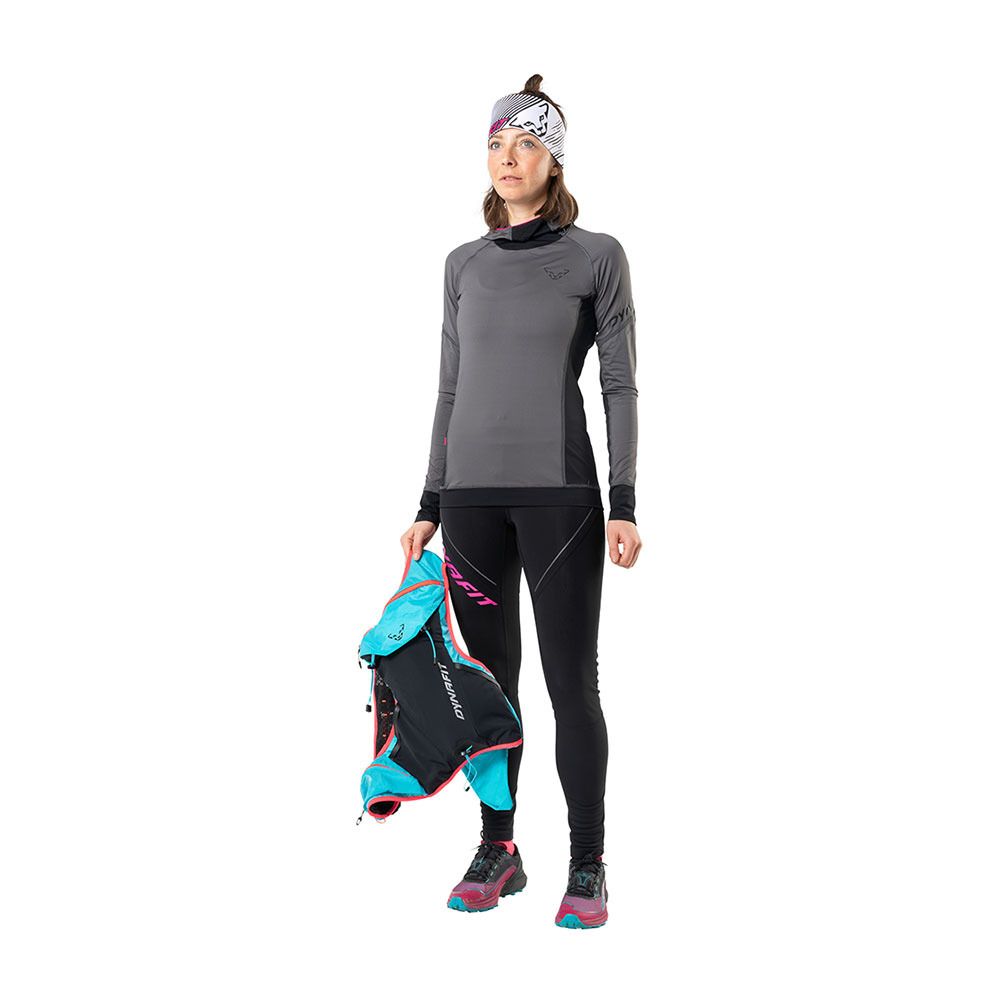 Dynafit WINTER RUNNING - Collant Femme black out