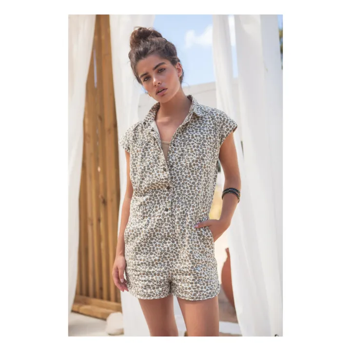 Marlot Paris Combinaison Tina - Collection Femme | Léopard