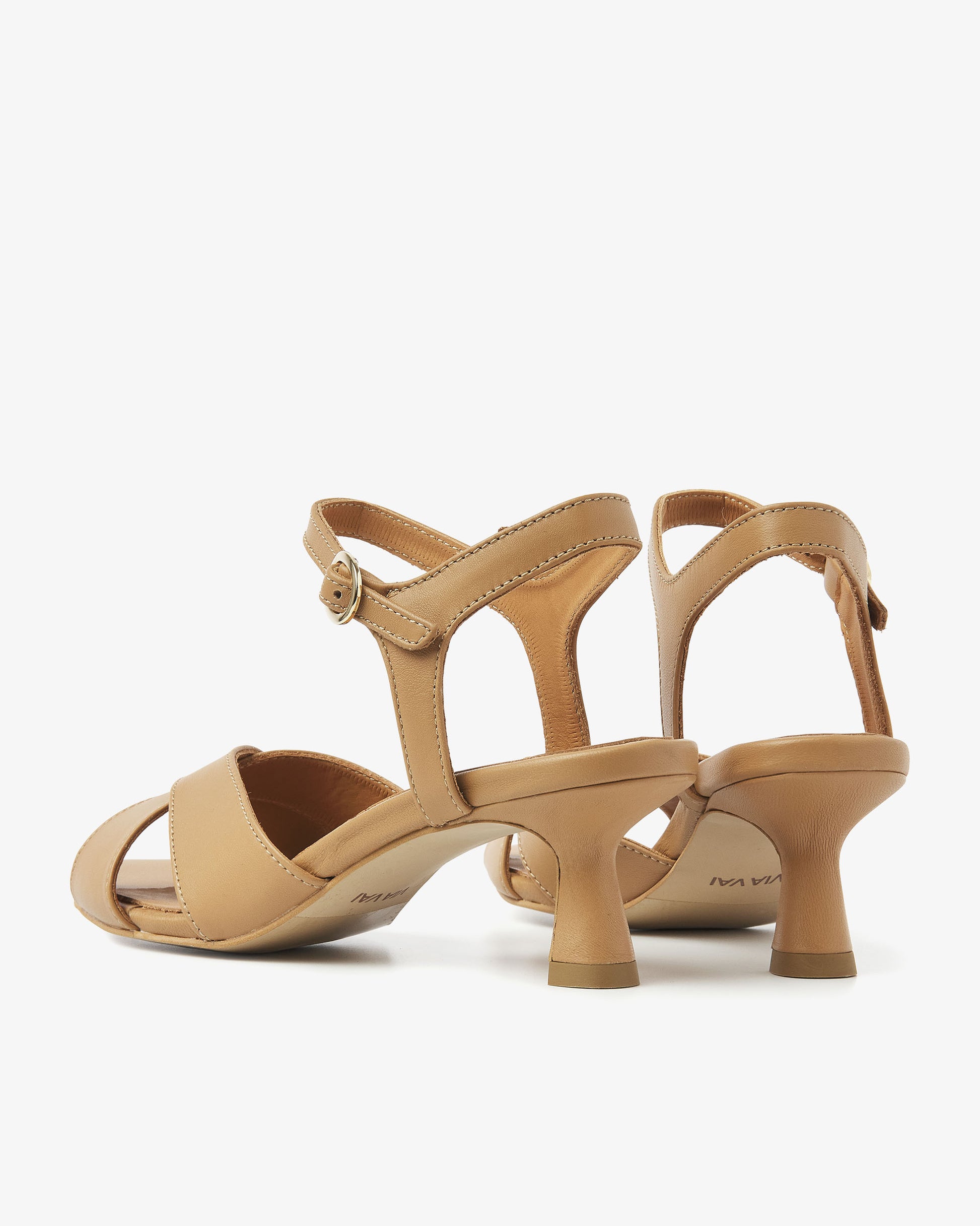 VIA VAI cognac sandalen  Lily Ruth