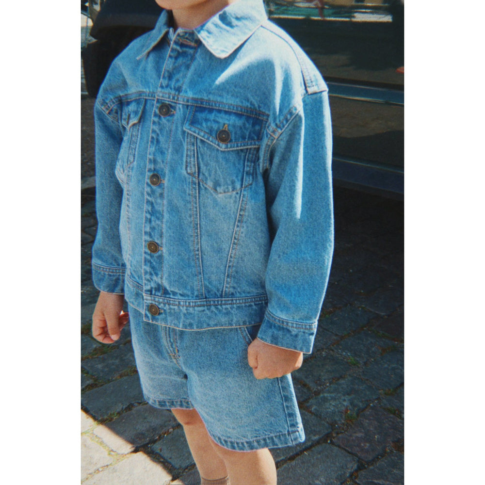 Køb Konges Sløjd Denim Blue Magot Denim Jakke Gots