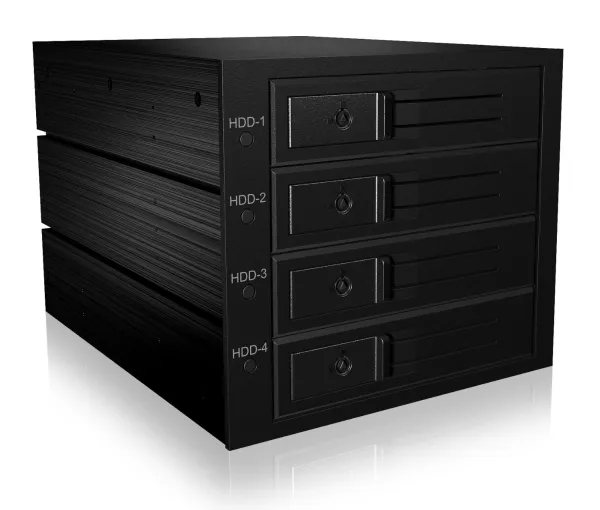 ICY BOX IB-564SSK - Hus til lagringsenhed - 3.5