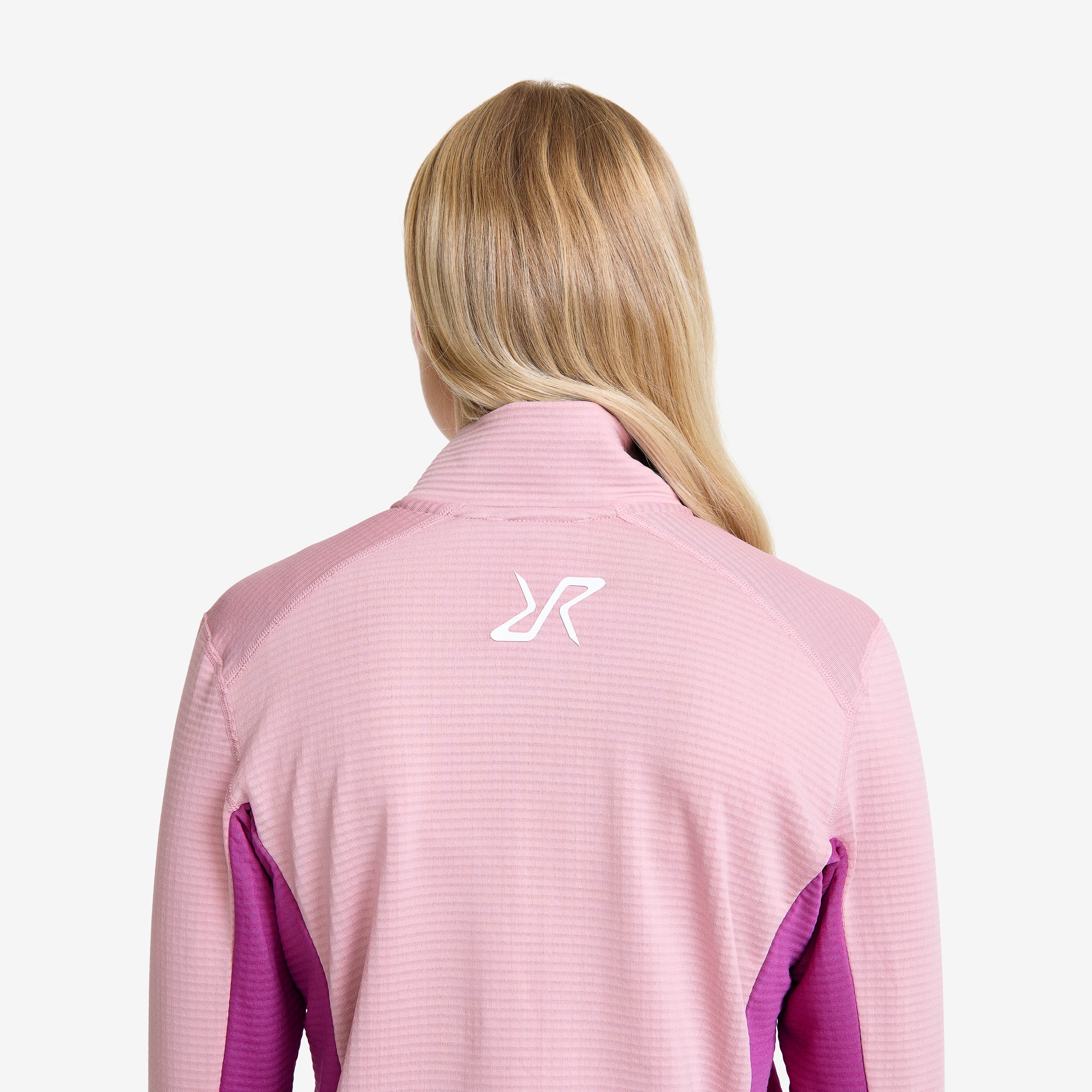 Waffle Full-zip Fleece  Dame Lilac