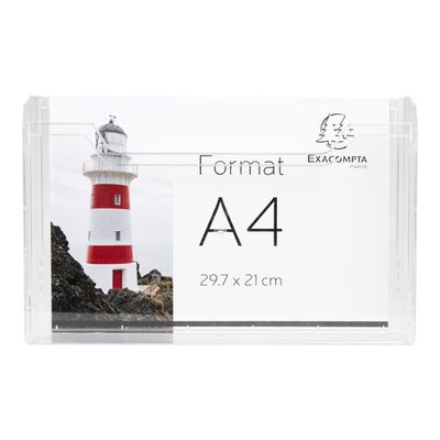 Exacompta Office - Porte-document mural pour A4 horizontal
