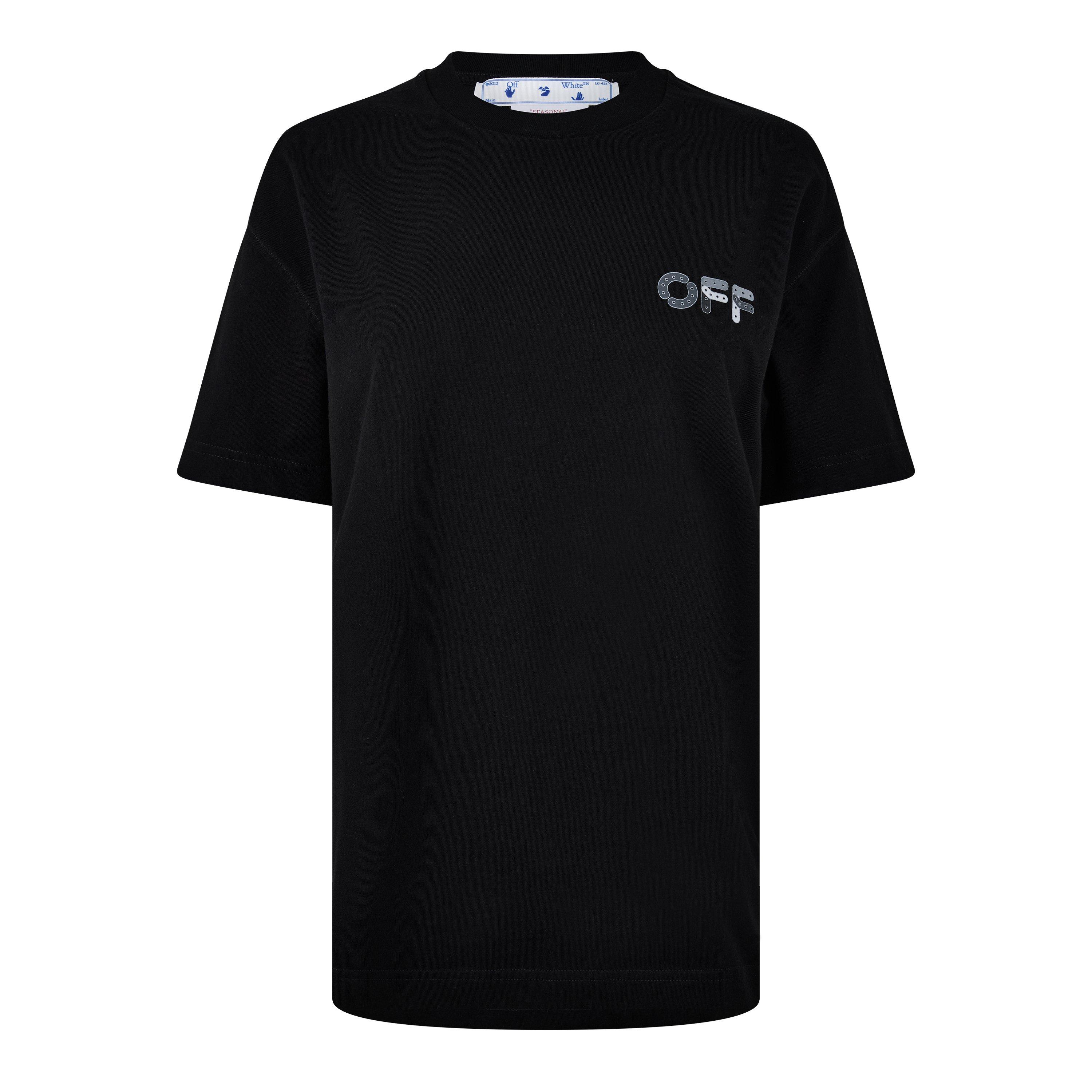 Off White Contrast T-Shirt