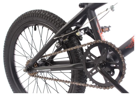 VELO BMX BLAZE ENFANTS NOIR 10 2KG 18 POUCES KHEBIKES