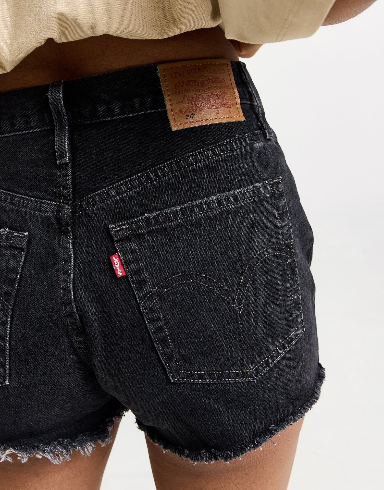 LEVI'S Short 501 Rip Femme