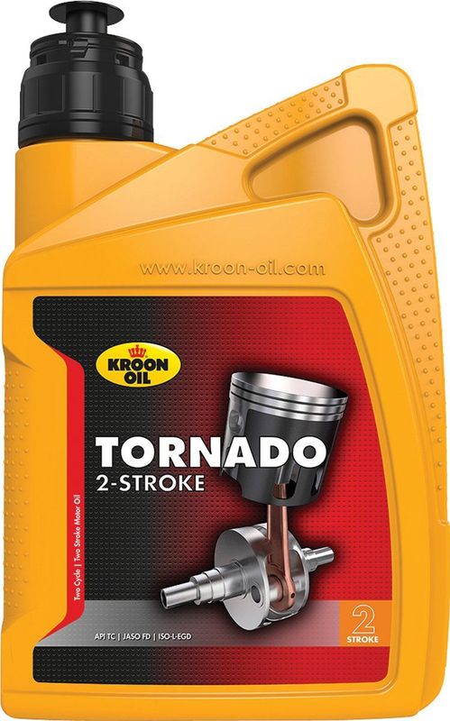 Kroon-Oil - Tornado - 2-Takt Motorolie - Vol Synthetisch - API TC - JASO FD