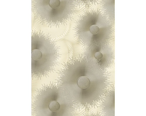 Vliesbehang 10191-02 Elle Decoration 2 Grafische Cirkels beige