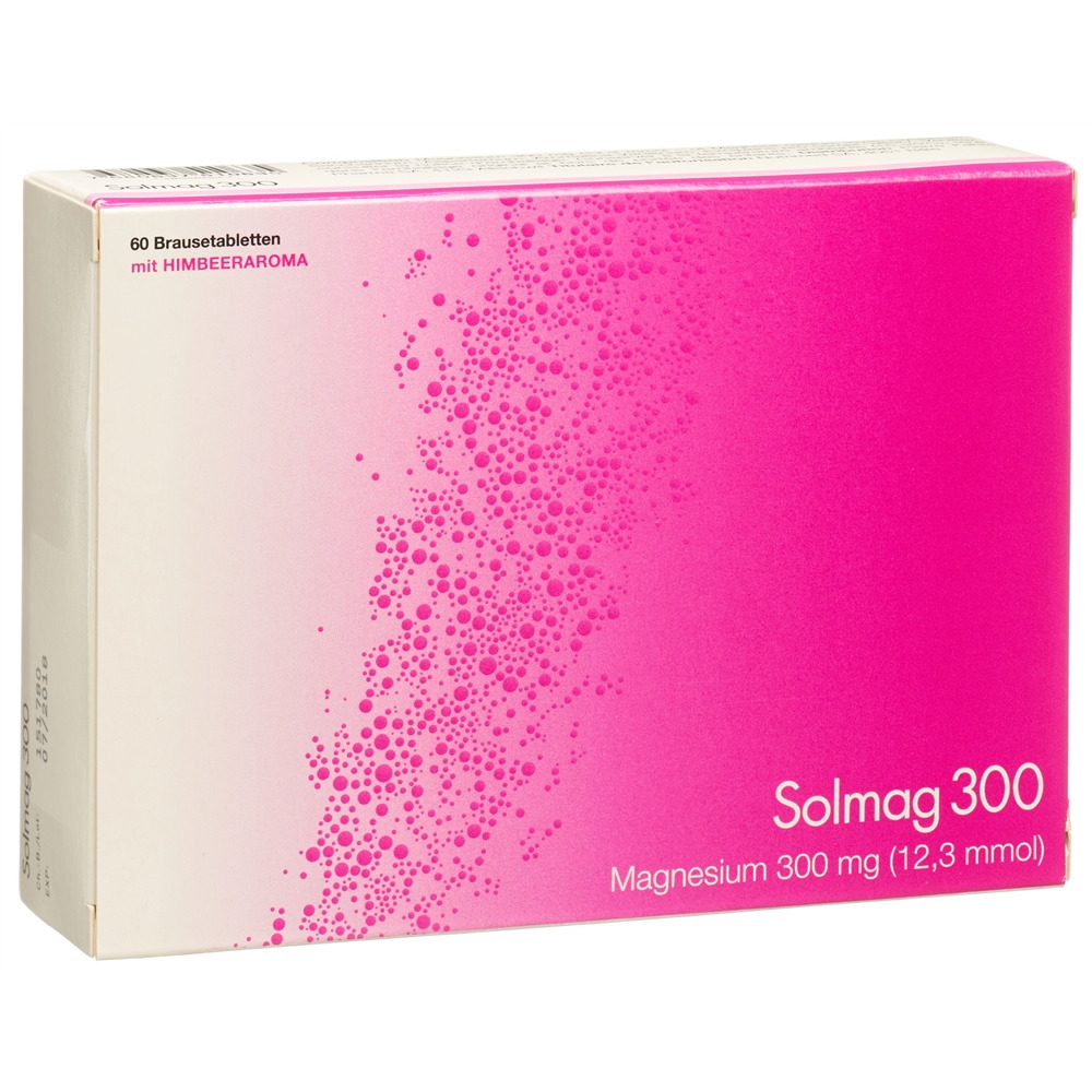 SOLMAG Brausetabl Himbeeraroma Ds 60 Stk