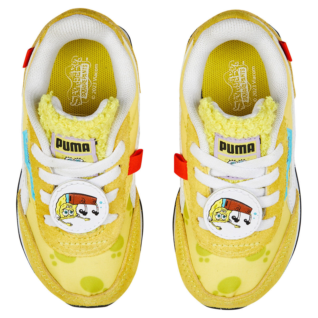 Puma Baskets Future Rider Bob L'Eponge AC jaunes