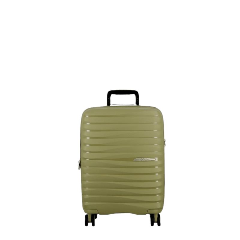 Valise cabine rigide extensible Xwave 55 cm Olive