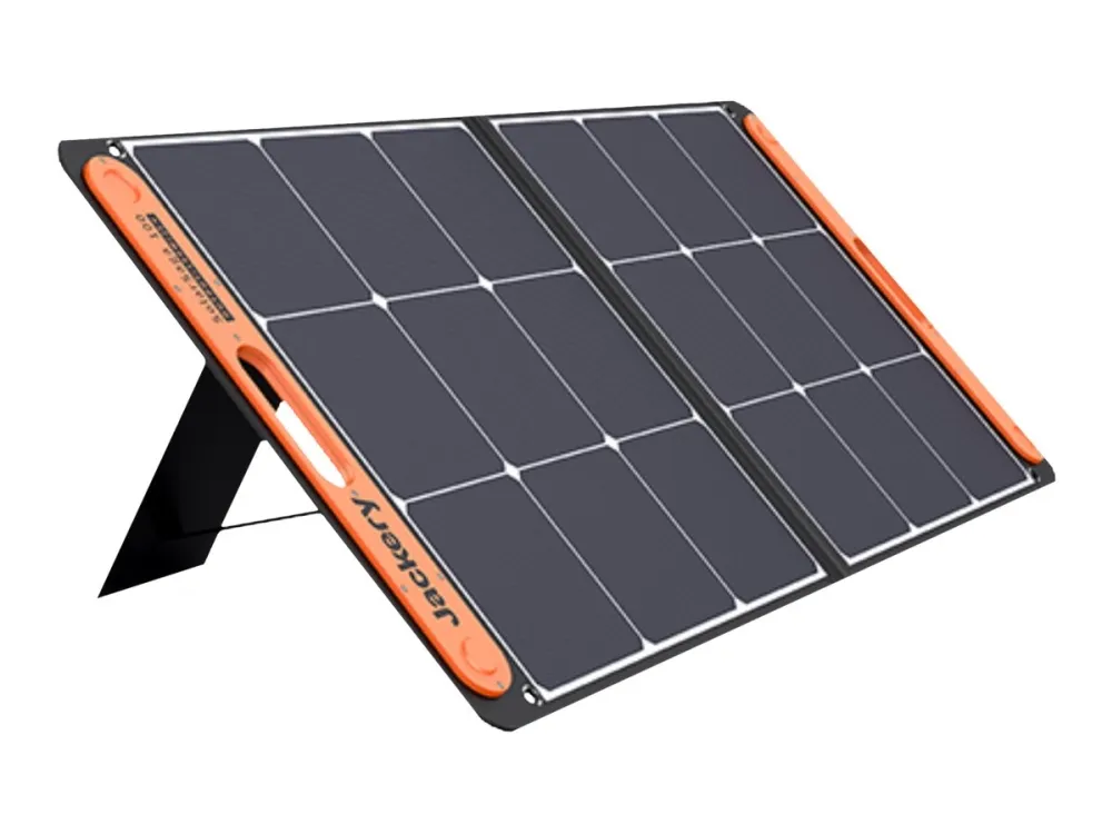 Jackery SolarSaga - Solarpanel - 100 Watt - output-stikforbindelser: 2